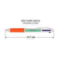 Bút bi nhựa 3 ngòi 6 Dolphingift But bi nhua 3 ngoi 2