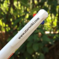 Bút bi nhựa 3 ngòi 4 Dolphingift But bi nhua 3 ngoi 4