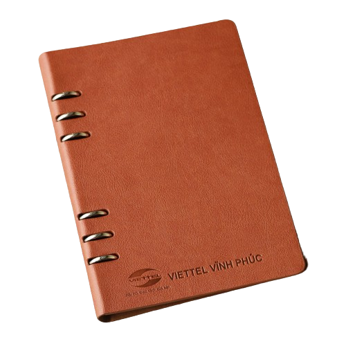 10 lý do doanh nghiệp nên chọn sổ tay bìa da in logo làm quà tặng 4 Qua tang Dolphin So tay bia da gay cong 2