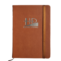 Sổ tay bìa da, gáy dán 5 Qua tang Dolphin So tay bia da gay dan 6