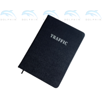 Sổ tay bìa da, gáy dán 6 Qua tang Dolphin So tay bia da gay dan 7