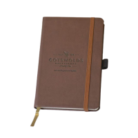 Sổ tay bìa da, gáy dán 8 Qua tang Dolphin So tay bia da gay dan 9