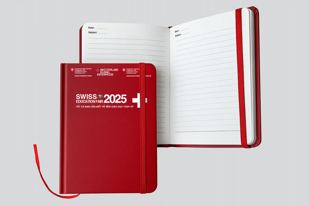 10 lý do doanh nghiệp nên chọn sổ tay bìa da in logo làm quà tặng 3 Qua tang Dolphin So tay bia giay boi cung gay lo xo 2 1