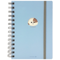 Sổ tay bìa giấy bồi cứng, gáy lò xo