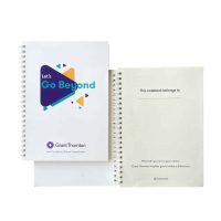 Sổ tay bìa giấy, gáy lò xo 4 Qua tang Dolphin So tay bia giay gay lo xo 3