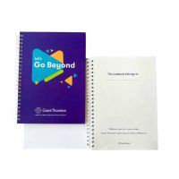 Sổ tay bìa giấy, gáy lò xo 7 Qua tang Dolphin So tay bia giay gay lo xo 5